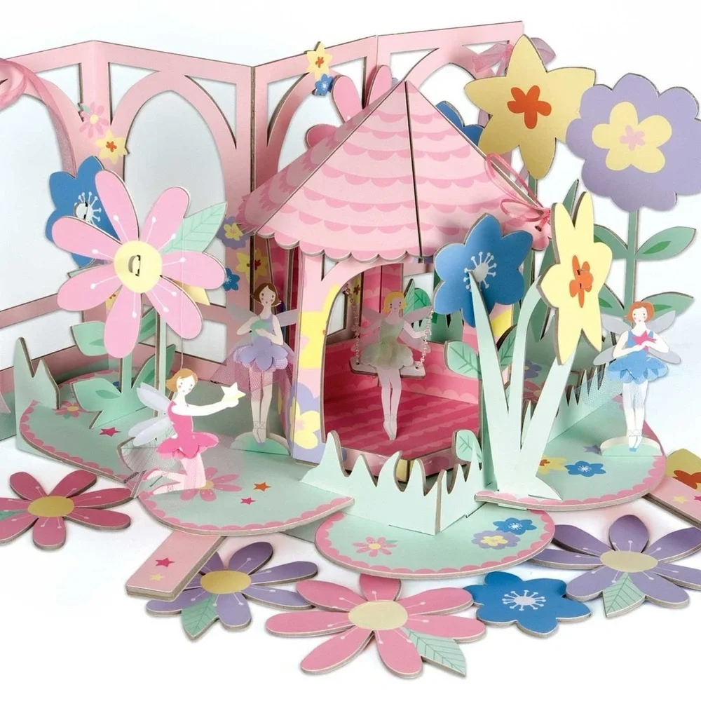 Meri Meri Fairy Wishes Party Decor Centerpiece & Garland New Unused Rare Decor